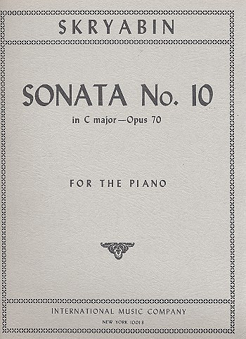 Sonata in C major no.10 op.70  for piano  