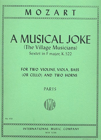 A musical Joke in F Major KV522