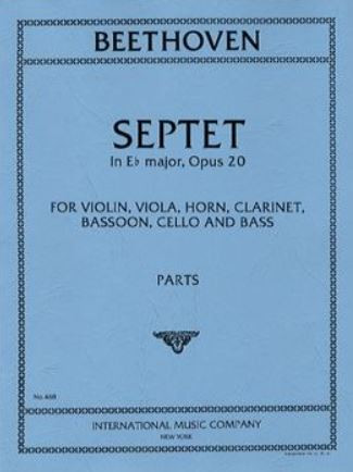 Septet EbMaj op.20&nbsp;&nbsp;for violin, viola and cello&nbsp;&nbsp;