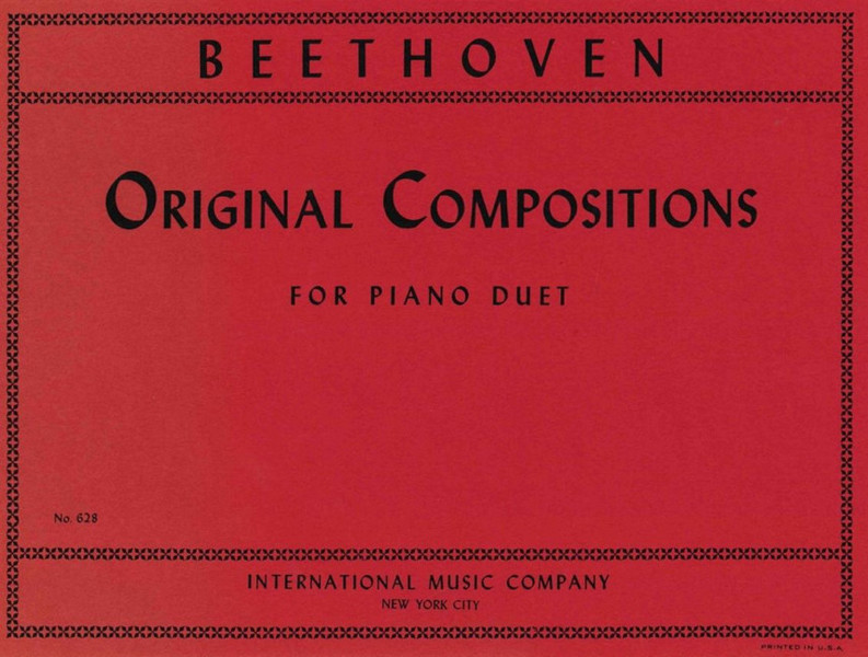 Original compositions&nbsp;&nbsp;for piano 4 hands&nbsp;&nbsp;