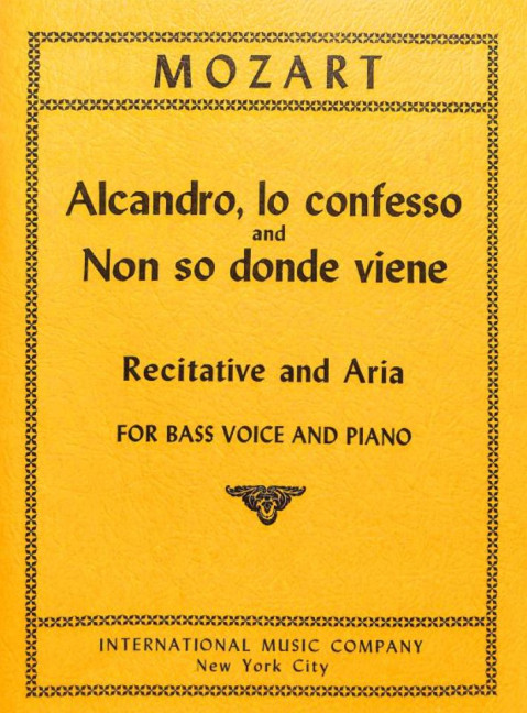 Alcandro, Io confesso and Non so donde viene&nbsp;&nbsp;for bass voice and piano (it/en)&nbsp;&nbsp;