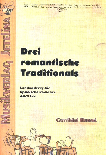 3 romantische Traditionals  für Akkordeonorchester  Partitur
