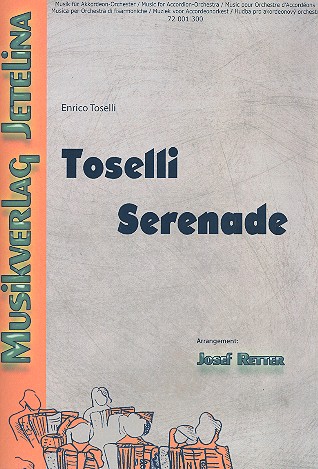 Toselli-Serenade  für Akkordeonorchester  Partitur