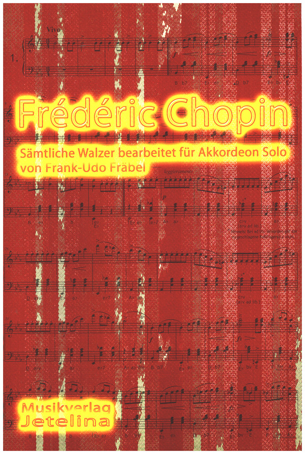 Sämtliche Walzer &nbsp;&nbsp;für Akkordeon solo&nbsp;&nbsp;