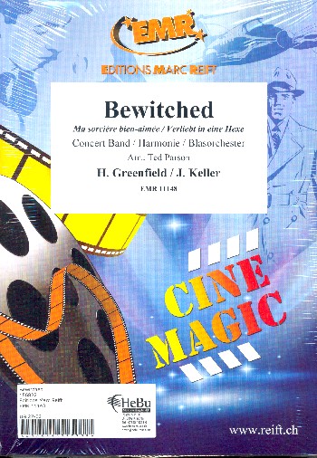 Bewitched:&nbsp;&nbsp;für Blasorchester&nbsp;&nbsp;Partitur und Stimmen