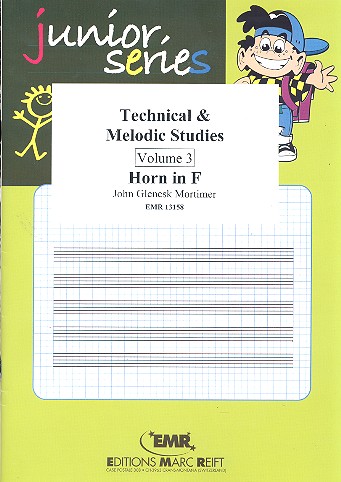 Technical & melodic Studies vol.3&nbsp;&nbsp;for horn in F&nbsp;&nbsp;
