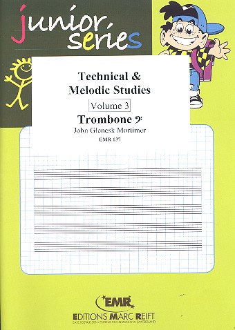 Technical and melodic Studies vol.3&nbsp;&nbsp;for trombone bass clef&nbsp;&nbsp;