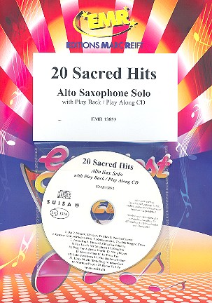 20 sacred Hits (+CD)&nbsp;&nbsp;for alto saxophone&nbsp;&nbsp;