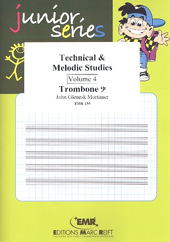 Technical and melodic Studies Vol.4&nbsp;&nbsp;for trombone&nbsp;&nbsp;