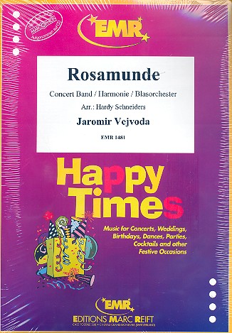 Rosamunde für Blasorchester  Partitur und Stimmen  