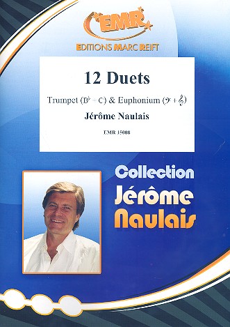 12 Duets  for trumpet and euphonium  2 scores