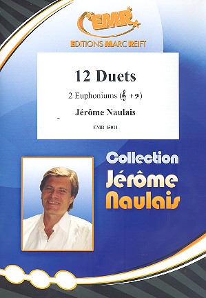 12 Duets  for 2 euphoniums  3 scores (treble clef and bass clef)