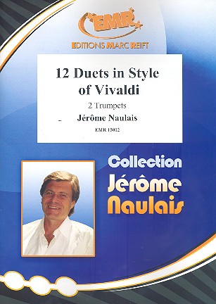 12 Duets in Style of Vivaldi  for 2 trumpets  2 scores