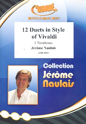 12 Duets in Style of Vivaldi  for 2 trombones  2 scores