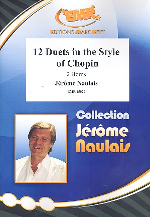 12 Duets in the Style of Chopin  for 2 Horns  2 scores