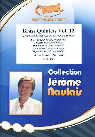 Brass Quintets vol.12&nbsp;&nbsp;for 5 brass instruments (ensemble) (rhythm group ad lib)&nbsp;&nbsp;score and parts