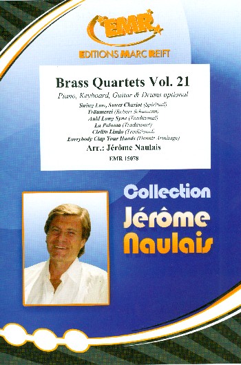 Brass Quartets Band 21&nbsp;&nbsp;für 4 Blechbläser (Ensemble) (Klavier, Gitarre und Percussion ad lib)&nbsp;&nbsp;Partitur und Stimmen