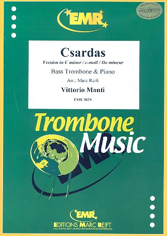 Csardas (Version c-Moll) für  Bassposaune und Klavier  