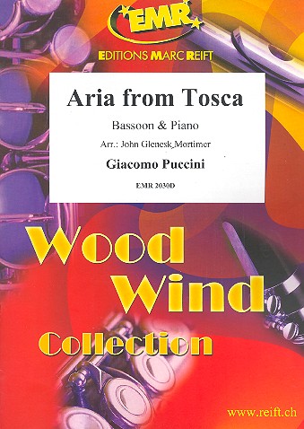 Aria from Tosca  for bassoon and piano  