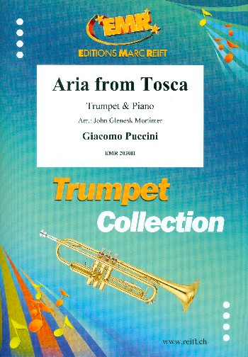 Aria from Tosca  for trumpet and piano  