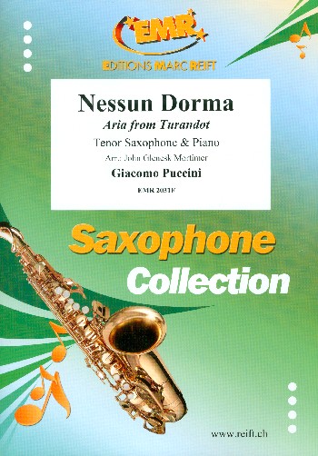 Nessun Dorma&nbsp;&nbsp;für Tenorsaxophon und Klavier&nbsp;&nbsp;