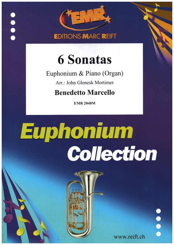 6 Sonatas&nbsp;&nbsp;for euphonium and piano (organ)&nbsp;&nbsp;