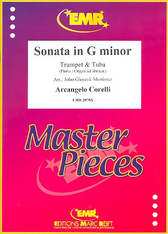 Sonata g minor for trumpet,  tuba and piano (organ ad lib.)  