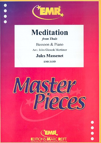 Meditation aus Thais für Fagott und Klavier    
