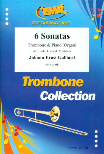 6 Sonaten  für Posaune und Klavier (Orgel)  