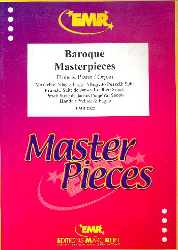 Baroque Masterpieces&nbsp;&nbsp;für Flöte und Klavier (Orgel)&nbsp;&nbsp;