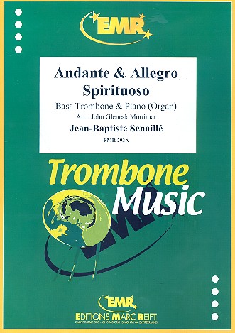 Andante & Allegro spirituoso für  Bassposaune und Klavier (Orgel)  