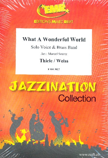 What a wonderful World  for solo voice and brass band  