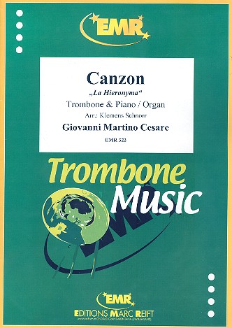 La Hieronyma für Posaune und Klavier&nbsp;&nbsp;(Orgel)&nbsp;&nbsp;