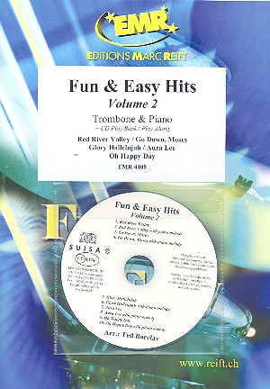 Fun and easy Hits vol.2 (+CD):&nbsp;&nbsp;for trombone and piano&nbsp;&nbsp;