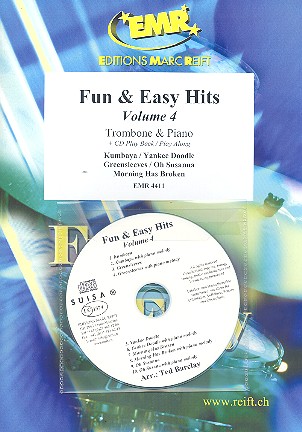 Fun and easy Hits vol.4 (+CD):&nbsp;&nbsp;for trombone and piano&nbsp;&nbsp;