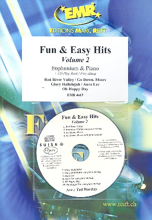 Fun and easy Hits vol.2 (+CD):&nbsp;&nbsp;for euphonium and piano&nbsp;&nbsp;