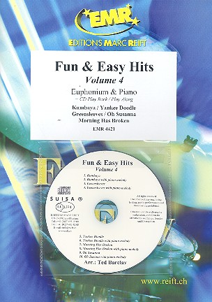 Fun and easy Hits vol.4 (+CD):&nbsp;&nbsp;for euphonium and piano&nbsp;&nbsp;