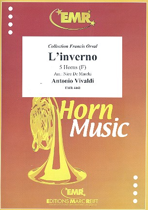 L'Inverno op.3,12&nbsp;&nbsp;für 5 Hörner&nbsp;&nbsp;Partitur und Stimmen