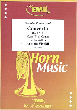 Concerto op.3,9&nbsp;&nbsp;für Horn in F und Orgel&nbsp;&nbsp;