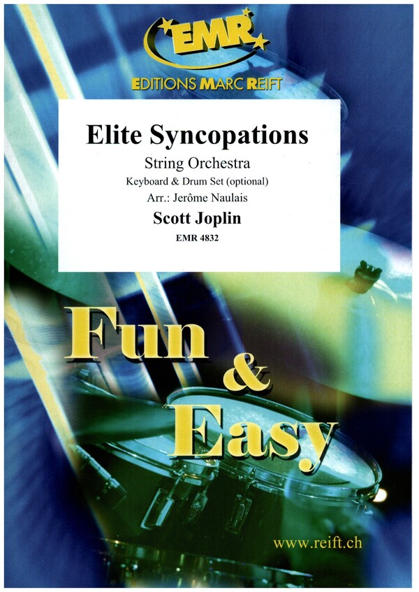 Elite Syncopations für Streichorchester  (Keyboard und Percussion ad lib)  Partitur und Stimmen (8-8-3--4-4-4)