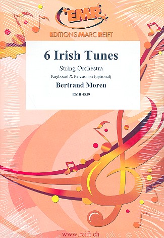 6 Irish Tunes  für Streichorchester (Keyboard und Percussion ad lib)  Partitur und Stimmen