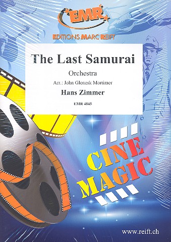 The Last Samurai  for orchestra  score and parts