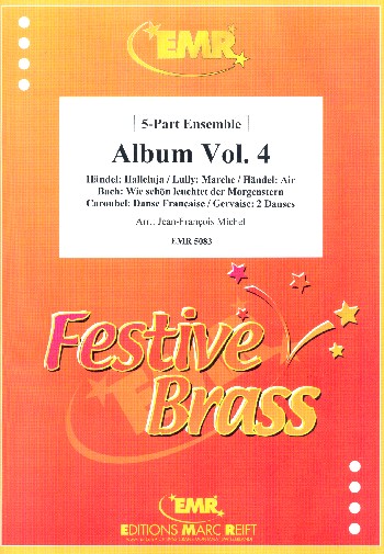 Album Band 4&nbsp;&nbsp;für 5 Instrumente (Ensemble) (Percussion ad lib)&nbsp;&nbsp;Partitur und Stimmen