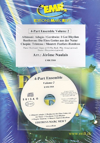 Album vol.2 (+CD)&nbsp;&nbsp;for flexible 4-part ensemble (rhythm group ad lib)&nbsp;&nbsp;score and parts