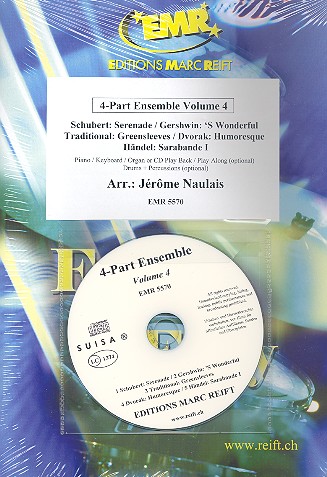 Album vol.4 (+CD)  for flexible 4-part ensemble (rhythm group ad lib)  score and parts