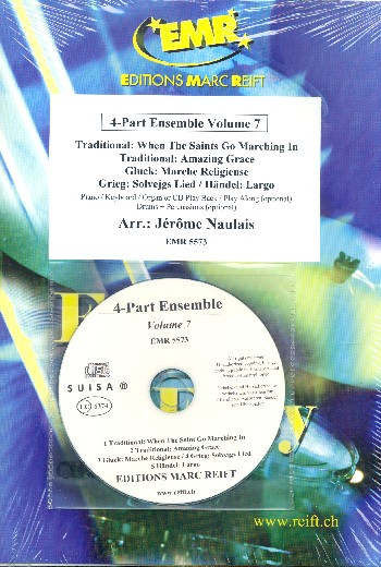 Album vol.7 (+CD)  for flexible 4-part ensemble (rhythm group ad lib)  score and parts