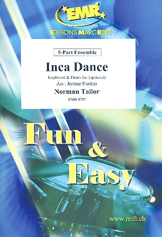 Inca Dance: for 5-part ensemble&nbsp;&nbsp;(keyboard and percussion ad lib)&nbsp;&nbsp;score and parts