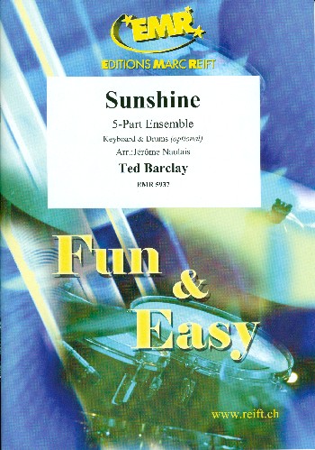 Sunshine&nbsp;&nbsp;for flexible 5-part ensemble (rhythm group ad lib)&nbsp;&nbsp;score and parts