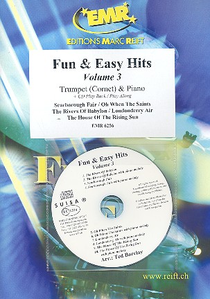 Fun and easy Hits vol.3 (+CD):&nbsp;&nbsp;for trumpet and piano&nbsp;&nbsp;
