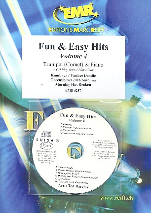 Fun and easy Hits vol.4 (+CD):&nbsp;&nbsp;for trumpet and piano&nbsp;&nbsp;